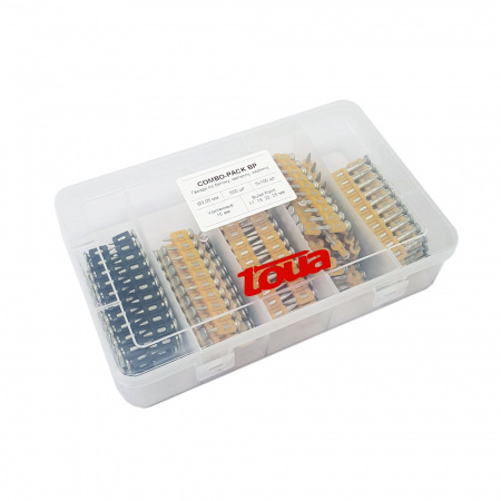 Набор гвоздей по бетону металлу и кирпичу Toua CN ComboPack BP