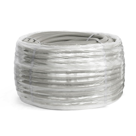 Гофрированные трубы из ПВХ с протяжкой