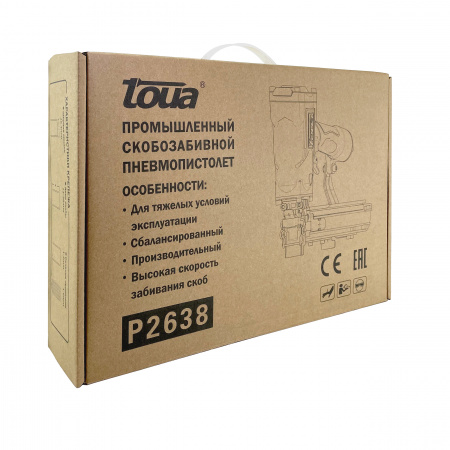 Пневматический скобозабивной пистолет Toua P2638