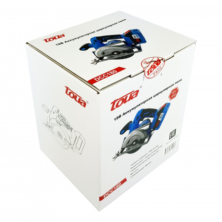 Аккумуляторная циркулярная пила Toua DCC180